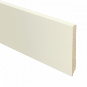 MDF Moderne plint 120x12 voorgelakt Katoen - lengte 240cm