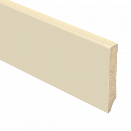 MDF Moderne plint 70x12 voorgelakt Tent - lengte 240cm (Bundel 10 stuks)