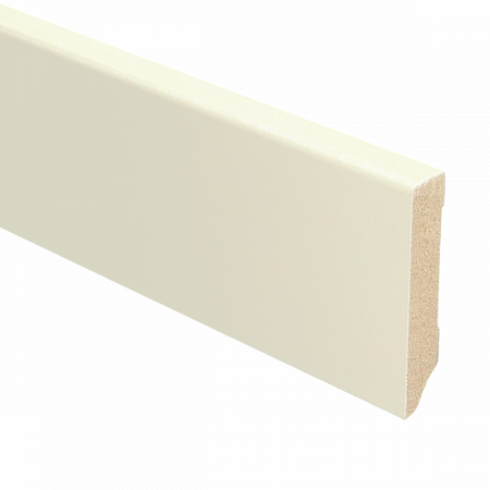 MDF Moderne plint 70x15 voorgelakt Katoen - lengte 240cm