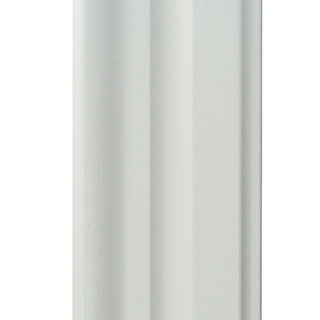 MDF Renaissance architraaf 88x18 wit voorgelakt RAL9010 - lengte 244cm - afbeelding 1