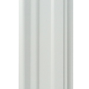 MDF Romantische architraaf 90x16 voogelakt RAL9010 - lengte 244cm