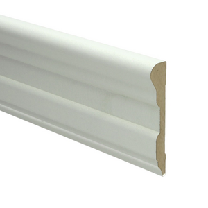 MDF Romantische architraaf 90x16 wit voogelakt RAL9010 - lengte 244cm - afbeelding 2
