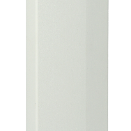 MDF Traditionele neut (aflopend) wit gegrond 105x28mm - lengte 50cm - afbeelding 1