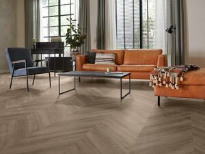 mFLOR - Parva Oak Chevron - Calabria 42213 (Plak PVC) - afbeelding 2