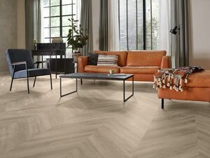 mFLOR - Parva Oak Chevron - Sardinia 42219 (Plak PVC) - afbeelding 2