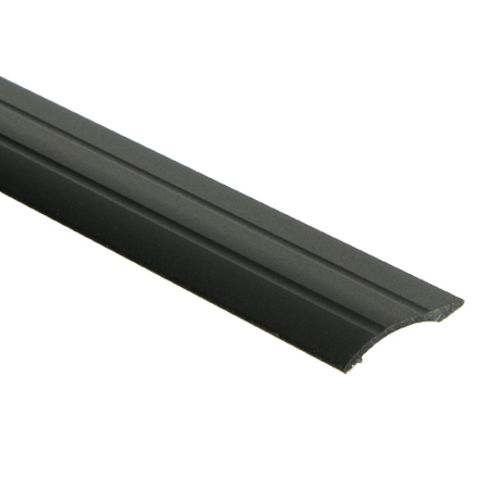 Overgangsprofiel zelfklevend 0-20mm Matzwart - 100 cm - afbeelding 1