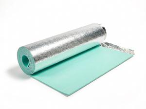 PF ALUFOAM dikte 3mm groene PE-schuim, gelamineerd met een gemetalliseerde PP-film - 15m²
