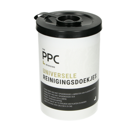 PPC universele reinigingsdoekjes groot (90 stuks) - afbeelding 1