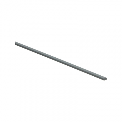 PVC Bies 2,3 x 3,5 mm x 100 cm - grijs (100 stuks)