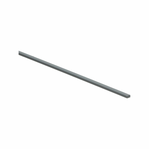 PVC Bies 2,3 x 3,5 mm x 100 cm - grijs (per stuk)