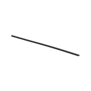 PVC Bies 2,3 x 3,5 mm x 100 cm - zwart (per stuk)