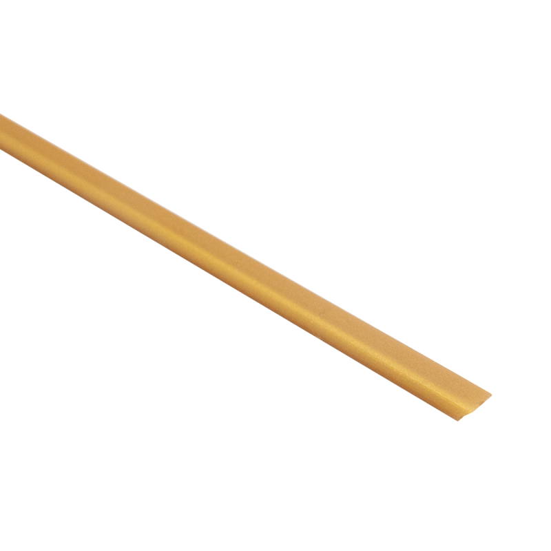 PVC Bies 2,3 x 5,0 mm x 100 cm goud - 100cm (per stuk)