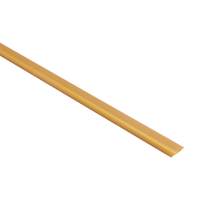 PVC Bies 2,3 x 5,0 mm x 100 cm goud - 100cm (per stuk)