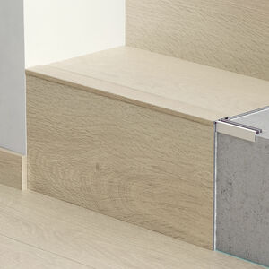 Quick Step Incizo aluminium onderprofiel voor trappen NEVINCPBASE1 - 200cm - afbeelding 2