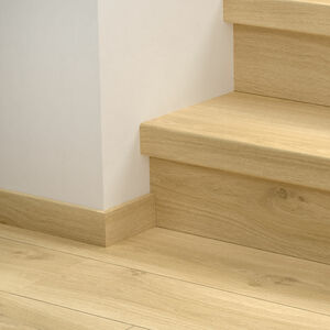 Quick Step PVC trapbekleding - kleine plank - Drijvende beige eik QSVSTRBSP40018 (2 stuks in doos) - afbeelding 1