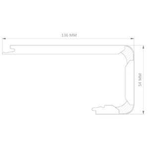 Quick Step PVC trapbekleding - kleine plank - Drijvende beige eik QSVSTRBSP40018 (2 stuks in doos) - afbeelding 2