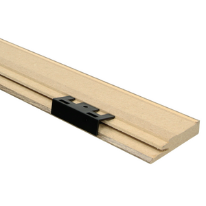 Rechte folieplint 70x14 zachte eik wit getint - afbeelding 3