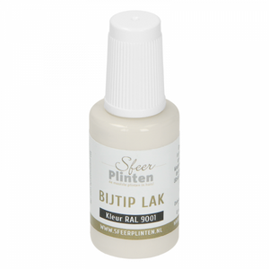 Sfeerplinten bij-tip-lak RAL9001 - 20ml - afbeelding 1