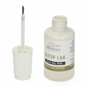 Sfeerplinten bij-tip-lak RAL9001 - 20ml - afbeelding 2