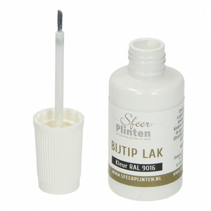 Sfeerplinten bij-tip-lak RAL9016 - 20ml - afbeelding 2
