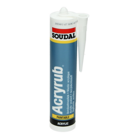 Soudal - Acryrub acrylkit wit 310 ml