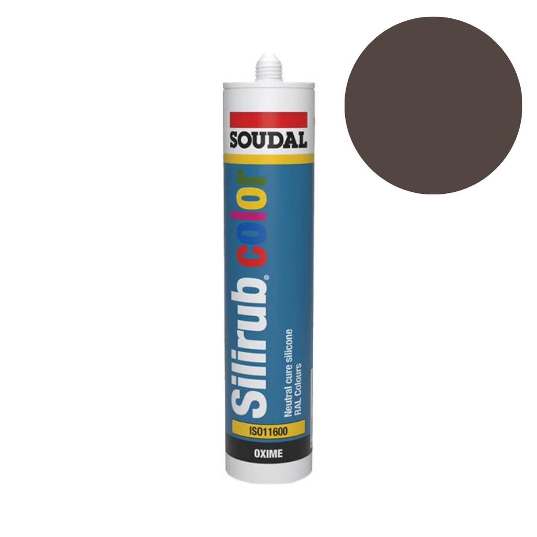 Soudal - Siliconenkit RAL8017 chocoladebruin 300 ml