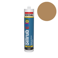 Soudal - Silirub Color Siliconenkit RAL 1011 - 300ml
