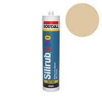 Soudal - Silirub Color Siliconenkit RAL 1014 - 300ml