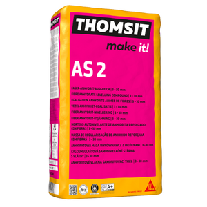 Thomsit AS2 vezelversterkte anhydriet egalisatie 25 kg