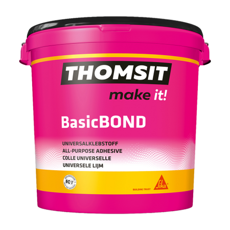 Thomsit BasicBond Universele PVC dispersie lijm 12 kg