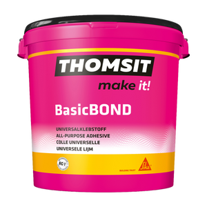 Thomsit BasicBond Universele PVC dispersie lijm 12 kg