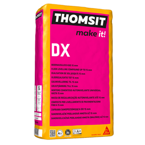 Thomsit egalisatie DX (PVC/parket) 25 kg