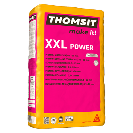 Thomsit XXL Power Stofarme egalisatie 25 kg