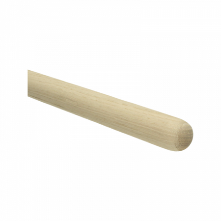 Trapleuning eiken onbehandeld rond 40 mm 350 cm