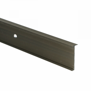 Trapneusprofiel PVC RVS 14x43mm - 100cm