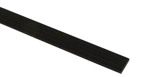 Voegstrip 10mm extra breed dikte 2,3mm - zwart (50 stuks)