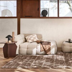 vtwonen - Blocks Warm Brown 240x340cm (Vloerkleed) - afbeelding 2