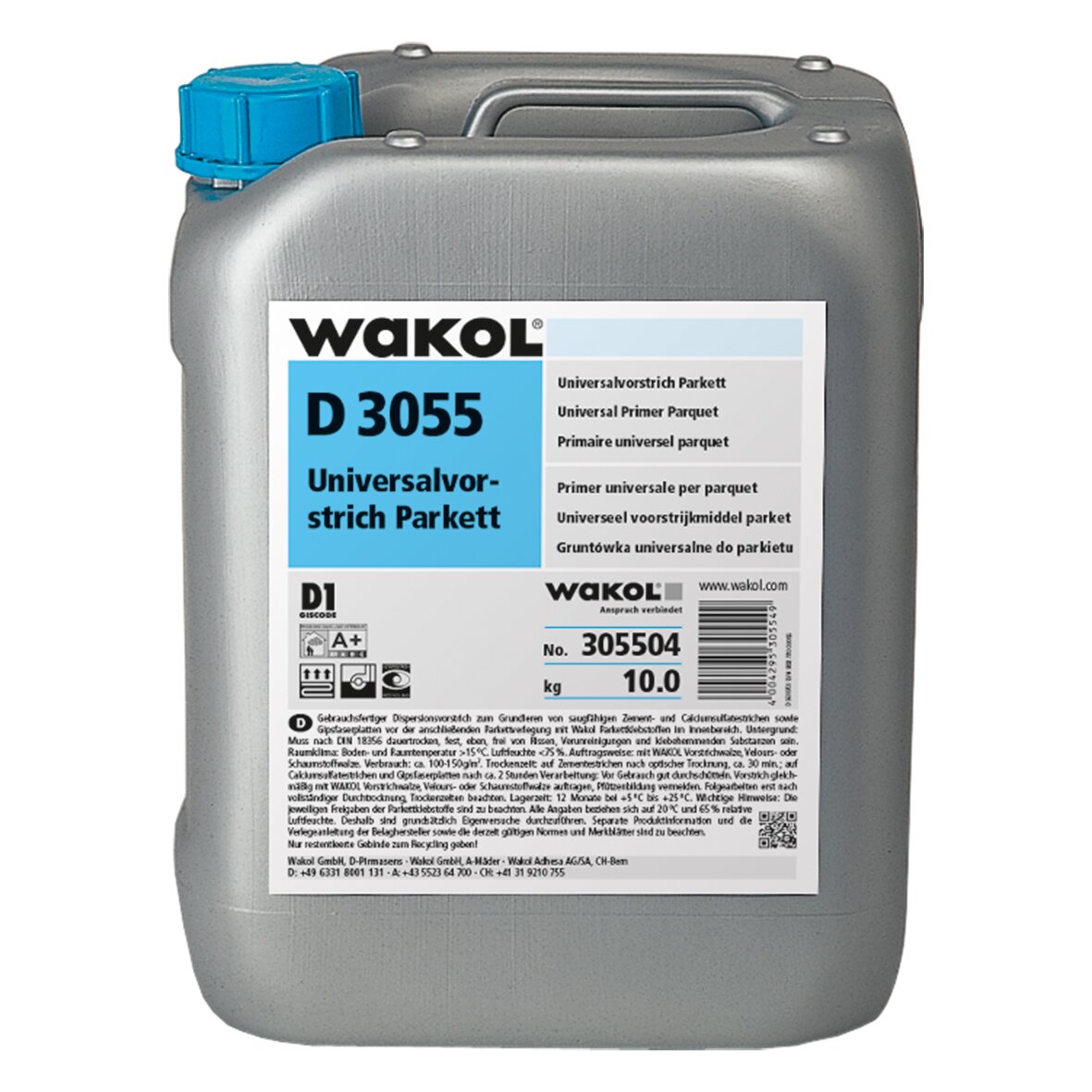 Wakol D3055 Parketvoorstrijk 10kg