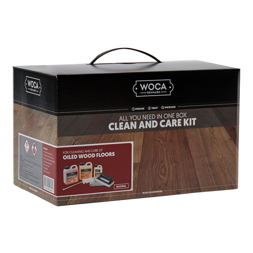 WOCA onderhoudsset olie naturel