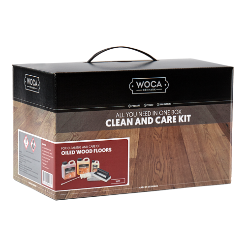 WOCA onderhoudsset olie wit